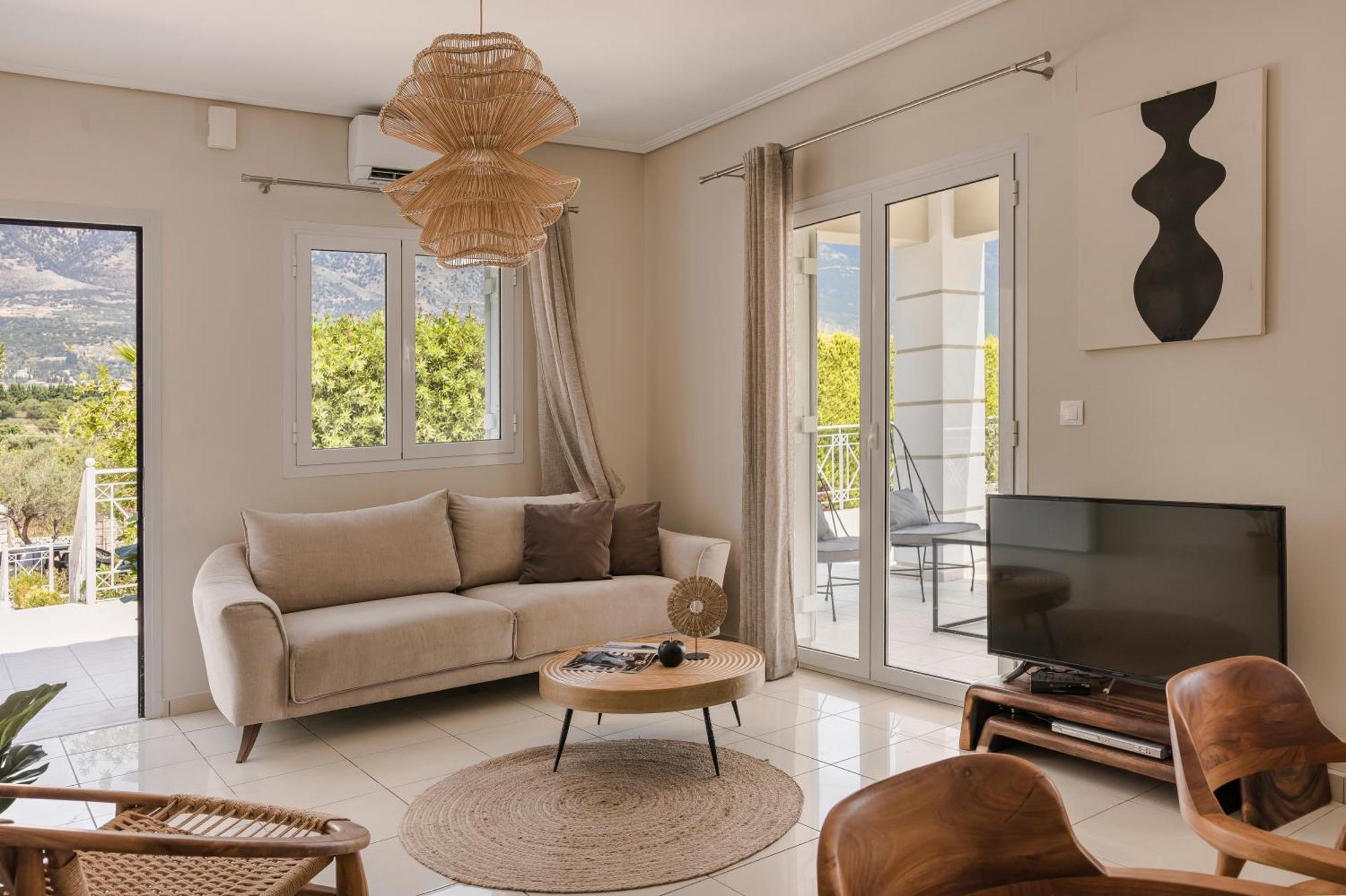Sea View Villa Kefaloniaprivatevillas Karavádhos المظهر الخارجي الصورة