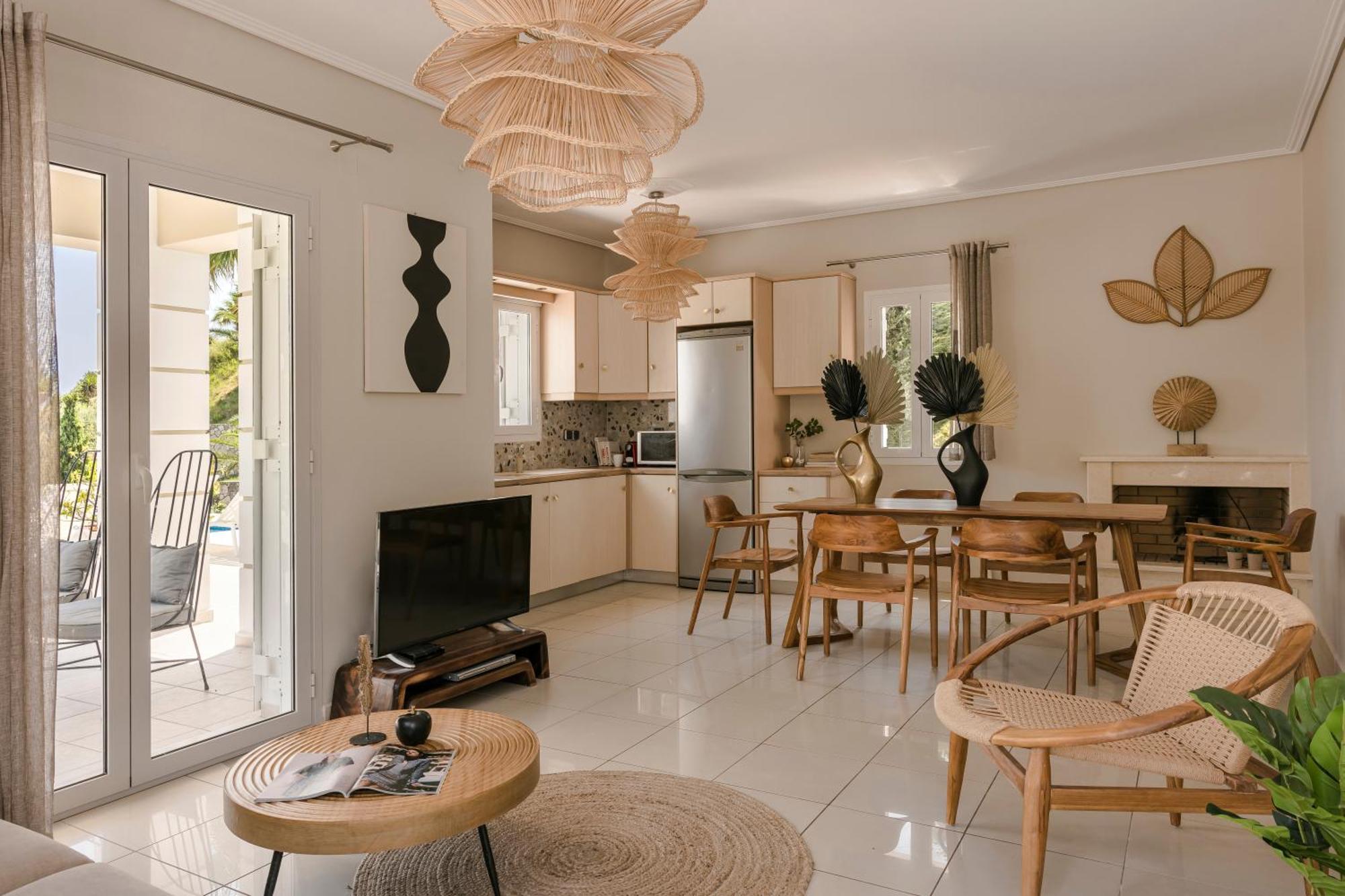 Sea View Villa Kefaloniaprivatevillas Karavádhos المظهر الخارجي الصورة